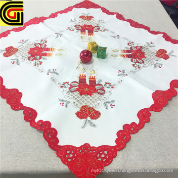 christmas embroidery tablecloths